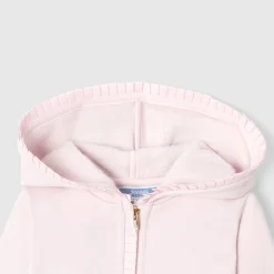Jacadi Sweat zippé bébé fille - rose poudre ROSE POUDRE JACADI Discount