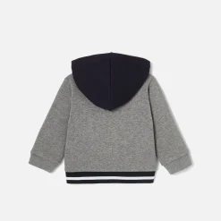 Jacadi Sweat zippé bébé garçon - gris chine clair GRIS CHINE CLAIR JACADI New