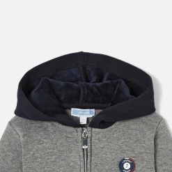 Jacadi Sweat zippé bébé garçon - gris chine clair GRIS CHINE CLAIR JACADI New