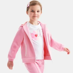 Jacadi Sweat zippé enfant fille - ROSE TENDRE New