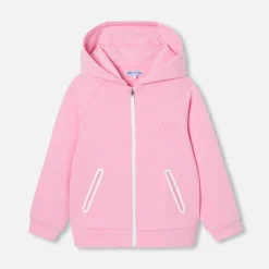 Jacadi Sweat zippé enfant fille - ROSE TENDRE New