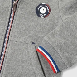 Jacadi Sweat zippé enfant garçon - gris chine clair GRIS CHINE CLAIR JACADI Online