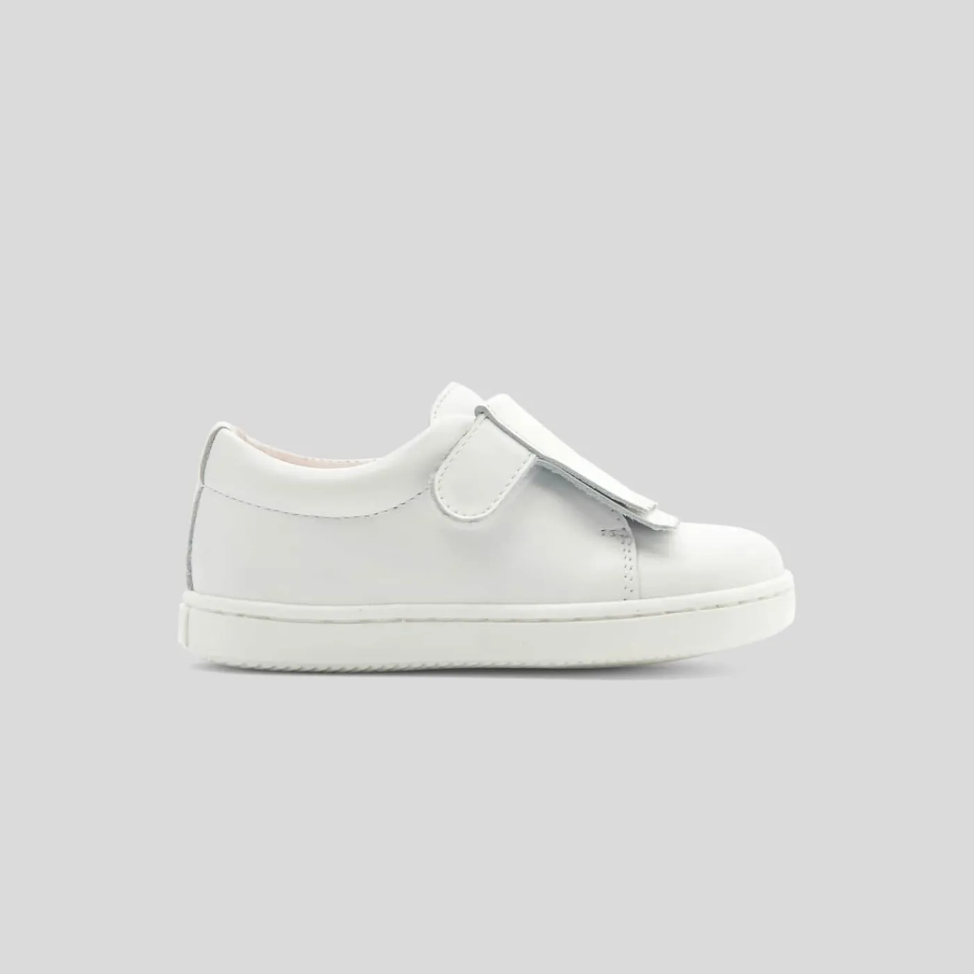 Jacadi Tennis bébé fille en cuir - blanc BLANC JACADI Sale