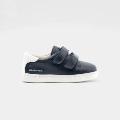 Jacadi Tennis bébé garçon en cuir - marine MARINE JACADI Sale
