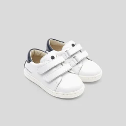 Jacadi Tennis bébé garçon en cuir - blanc BLANC JACADI