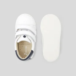 Jacadi Tennis bébé garçon en cuir - blanc BLANC JACADI