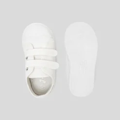 Jacadi Tennis bébé garçon en toile - blanc BLANC JACADI Online