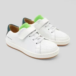 Jacadi Tennis enfant - BLANC/VERT Clearance