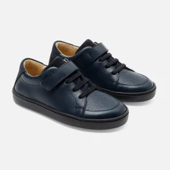 Jacadi Tennis enfant garçon en cuir - marine MARINE JACADI Best