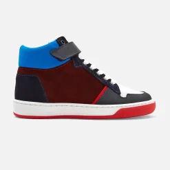 Jacadi Tennis montantes enfant garçon - MARINE/BORDEAUX Sale