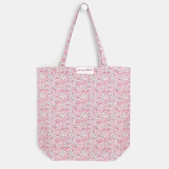 Jacadi Tote bag en tissu Liberty - x Tohana - ROSE/GRIS Clearance
