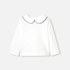 Jacadi T-shirt bébé fille manches longues - blanc BLANC JACADI Sale