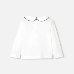 Jacadi T-shirt bébé fille manches longues - blanc BLANC JACADI Sale