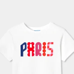 Jacadi T-shirt enfant fille manches courtes - blanc BLANC JACADI Online