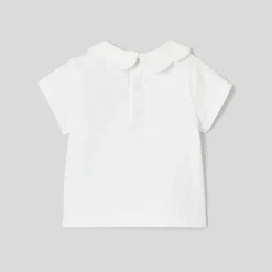 Jacadi T-shirt manches courtes bébé fille - blanc BLANC JACADI Discount
