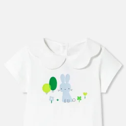 Jacadi T-shirt manches courtes bébé fille - blanc BLANC JACADI Online