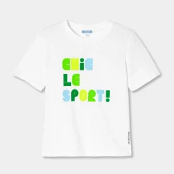 Jacadi T-shirt manches courtes enfant - blanc BLANC JACADI Sale