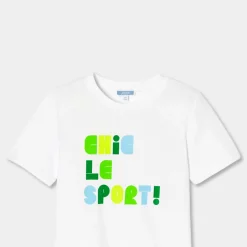 Jacadi T-shirt manches courtes enfant - blanc BLANC JACADI Sale