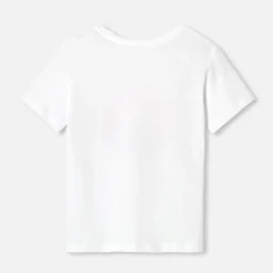 Jacadi T-shirt manches courtes enfant fille - blanc BLANC JACADI