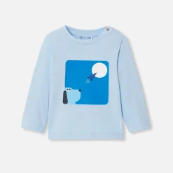 Jacadi T-shirt manches longues bébé garçon - bleu clair BLEU CLAIR JACADI Online