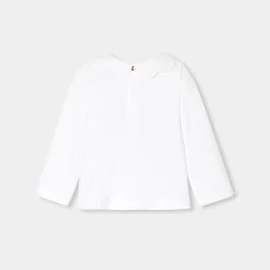 Jacadi T-shirt manches longues bébé fille - blanc BLANC JACADI Discount