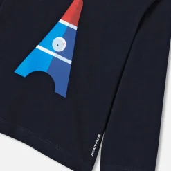 Jacadi T-shirt manches longues bébé garçon - marine MARINE JACADI Clearance