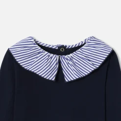 Jacadi T-shirt manches longues enfant fille - marine MARINE JACADI Clearance