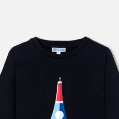Jacadi T-shirt manches longues enfant garçon - marine MARINE JACADI Best