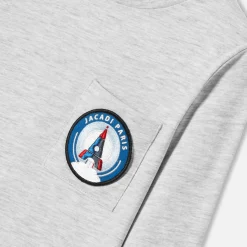 Jacadi T-shirt manches longues enfant garçon - gris chine clair GRIS CHINE CLAIR JACADI Online