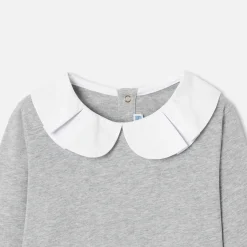 Jacadi T-shirt manches longues enfant fille - gris chine clair GRIS CHINE CLAIR JACADI Best