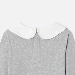 Jacadi T-shirt manches longues enfant fille - gris chine clair GRIS CHINE CLAIR JACADI Best