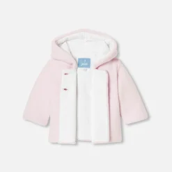 Jacadi Veste bébé fille doublée - rose pale ROSE PALE JACADI Clearance