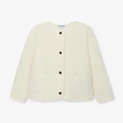 Jacadi Veste en polaire enfant fille - blanc doux BLANC DOUX JACADI Hot