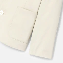 Jacadi Veste enfant garçon en satin de coton - BLANC CASSE Clearance