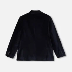 Jacadi Veste enfant garçon en velours - marine MARINE JACADI Discount